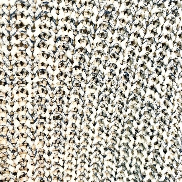 Harper Heritage Blue and White Marble Knit Sweater - Small - Picture 8 of 12